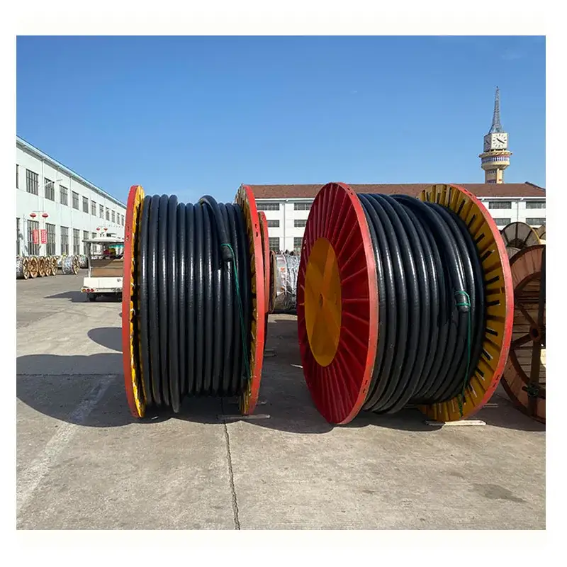 كابل طاقة نحاسي مدرع عالي الجهد Yjv Swa Sta Awa Ata 25-400 مم 1