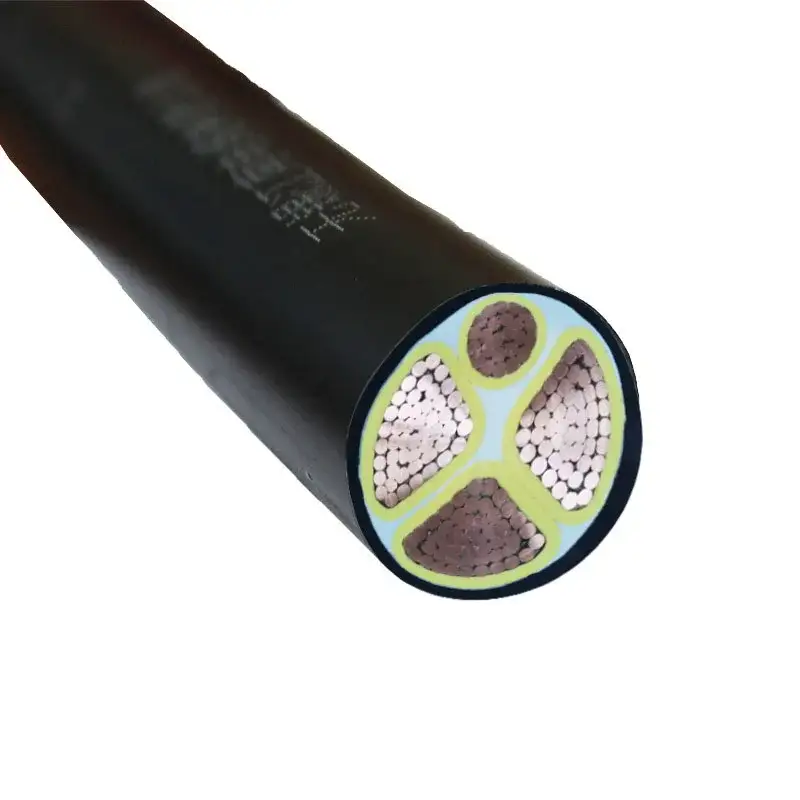 4 et 6 fabrication de câble blindé de cuivre de PVC de câble d'alimentation des Émirats arabes unis de câble d'alimentation du noyau 4 du noyau 4 1