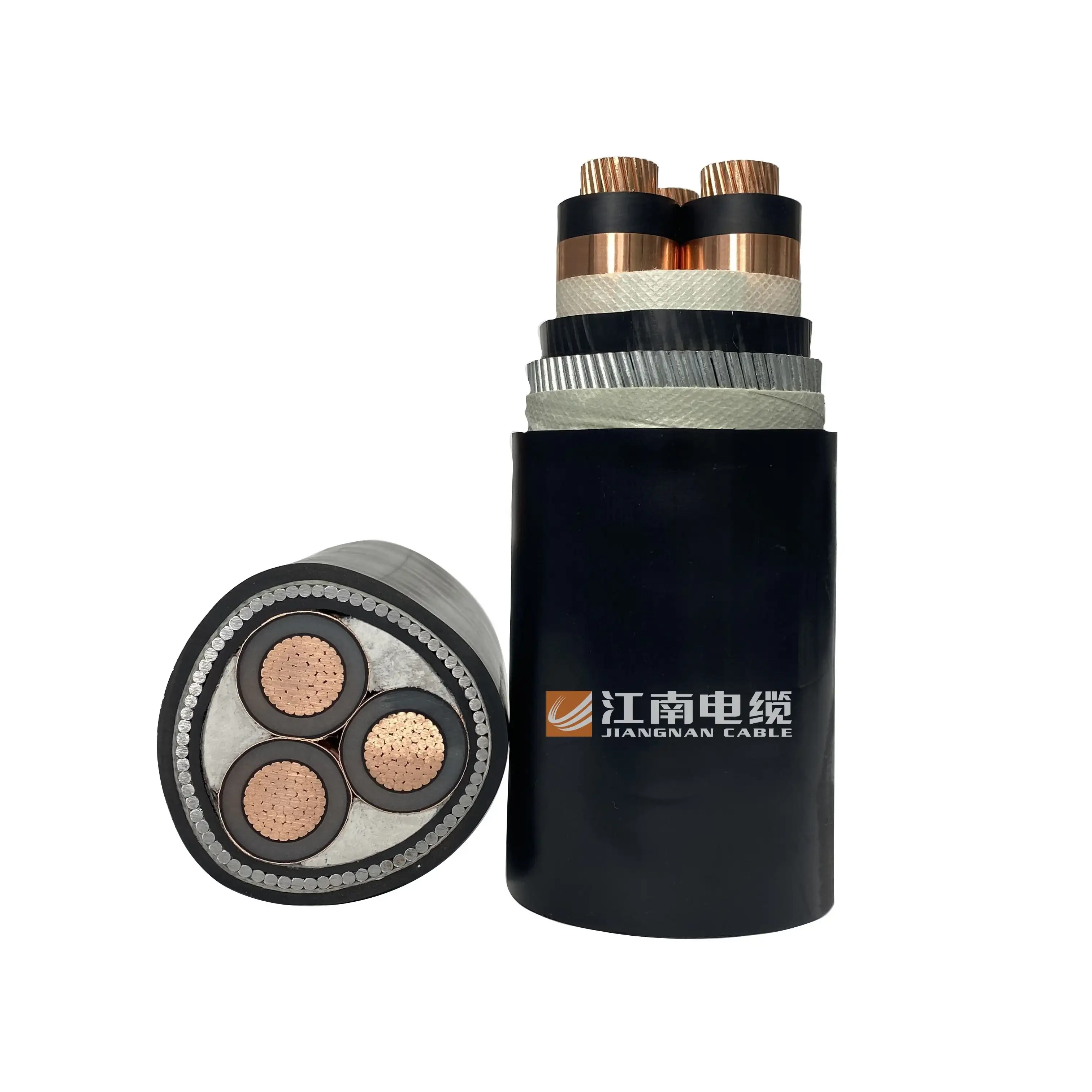 Aşağı Qiymət Nyy Yjv32 Tək nüvəli 3c 3 4 nüvəli 95mm2 50mm2 400mm2 Xlpe yeraltı elektrik kabeli 1