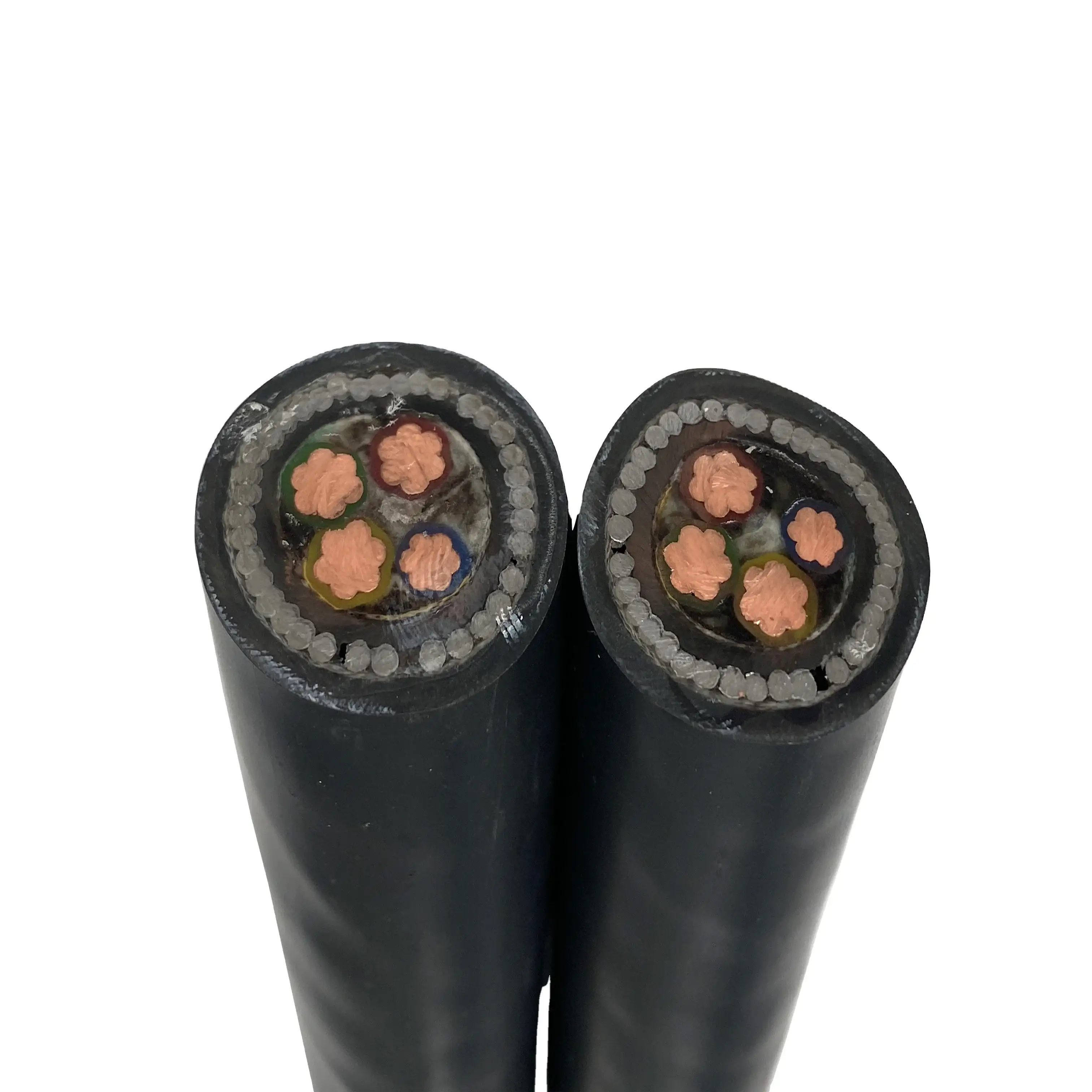 0.6/1kv Building Wire 25 35 50 70 95mm2 Copper Core Xlpe Insulation Steel Wire Amoured Pvc Sheath Power Cable 1