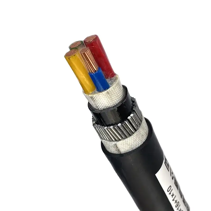 Topdansatış Mis keçirici Xlpe İzolyasiya Polad Tel Amoured Pvc Sheath Elektrik Kabel 0.6/1kv 1