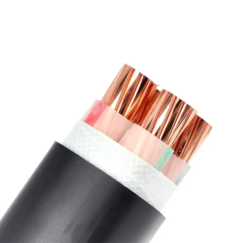 Cable de alimentación de alta calidad, cubierta de Pvc aislada Xlpe con núcleo de cobre de múltiples especificaciones, se puede personalizar para la construcción 1