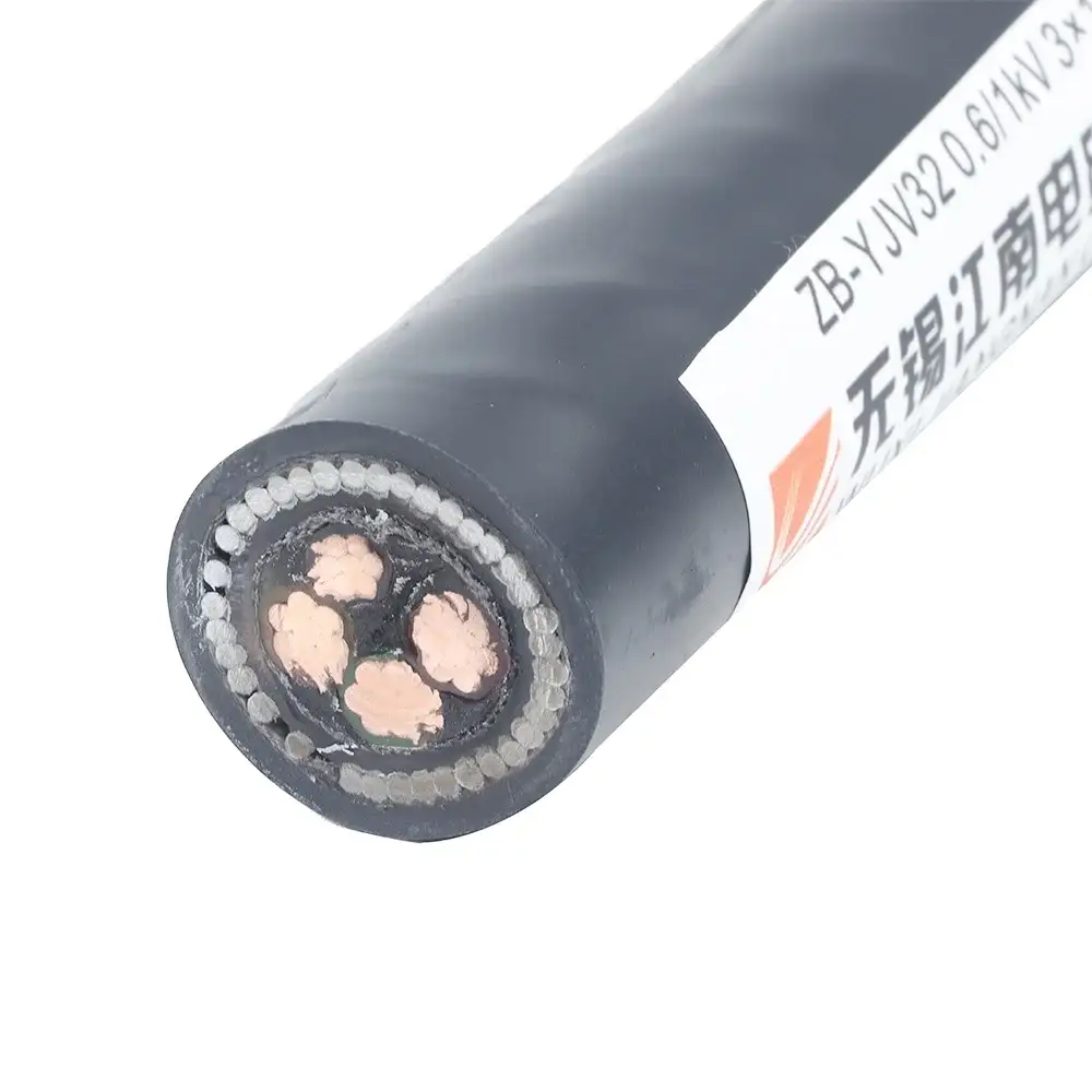 Four-core Swa Wire Armored Underground Cable 0.6/1kv Xlpe Insulated Pvc Sheath 1