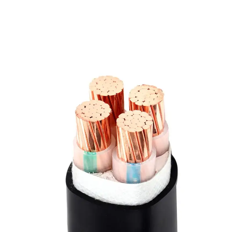 Yjv Electric Power Cable 5 Core Copper Conductor Power Cable 16mm 630mm Xlpe Insulated Cable 1