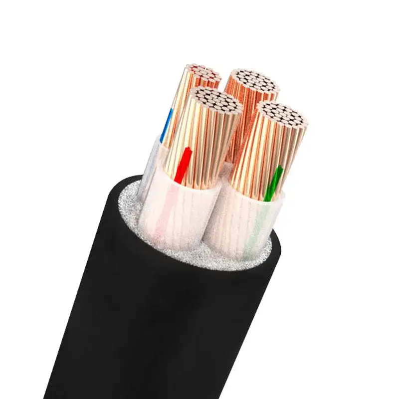 Atacado 4 núcleos 95mm Yjv Xlpe cabo de alimentação isolado Cabel elétrico para tensão nominal 0,6/1kv 1