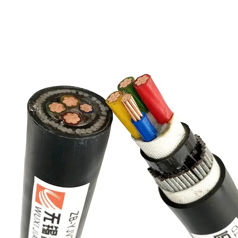 Low Smoke Zero Halogen 4x16 4x25mm Armoured Underground Laying Electric Cables 600v 3 Phase Power Cable 1