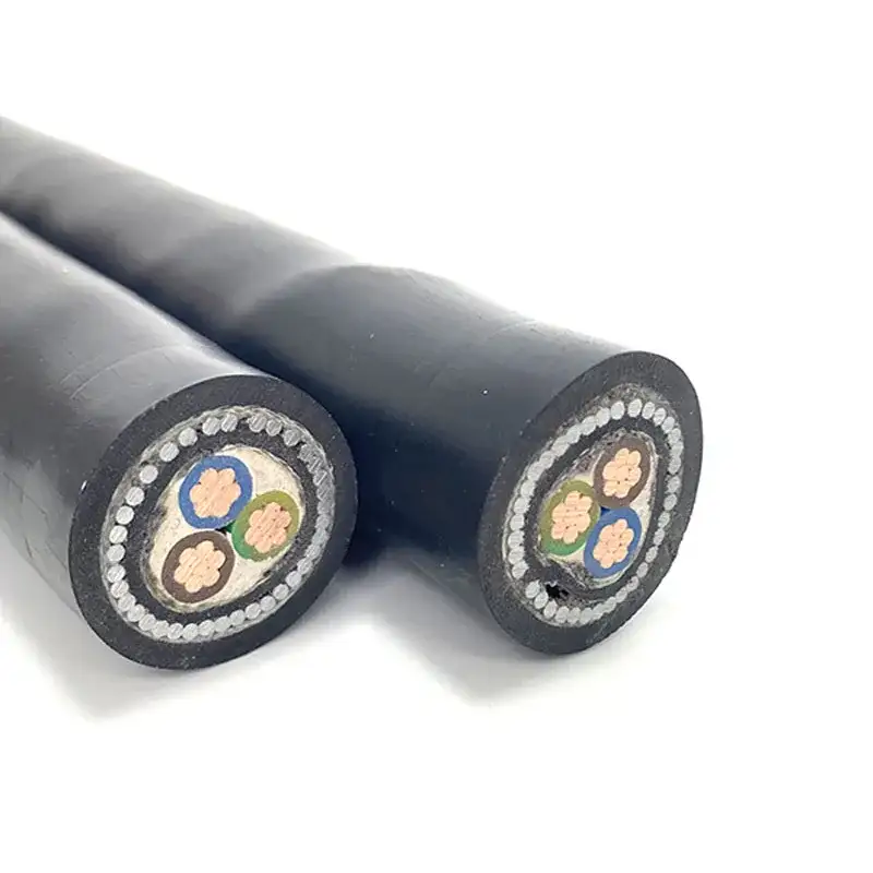 Cable Eléctrico 3x1.5 3x4 Mm2 3x2.5 3x4 3x6mm2 Cable Eléctrico Certificado Trifásico 1
