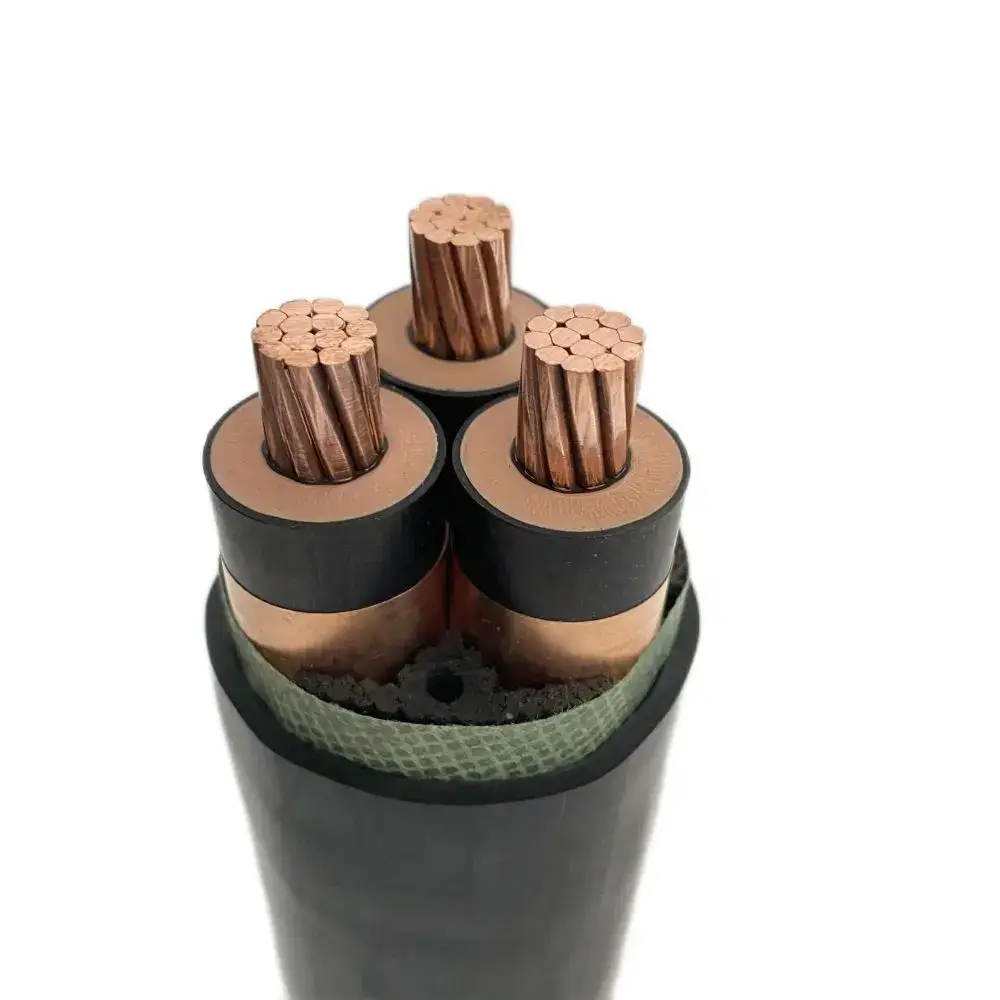 Cabo elétrico isolado de cobre Pvc Nyy J 3*95copper Changzhou 1
