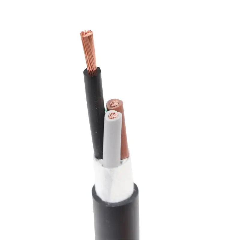 Cavo elettrico da 100 m 3x6 3x2 3x2,5 3x4mm 3x10mm 3 nuclei 2,5 mm Cavi esterni Forniture 1