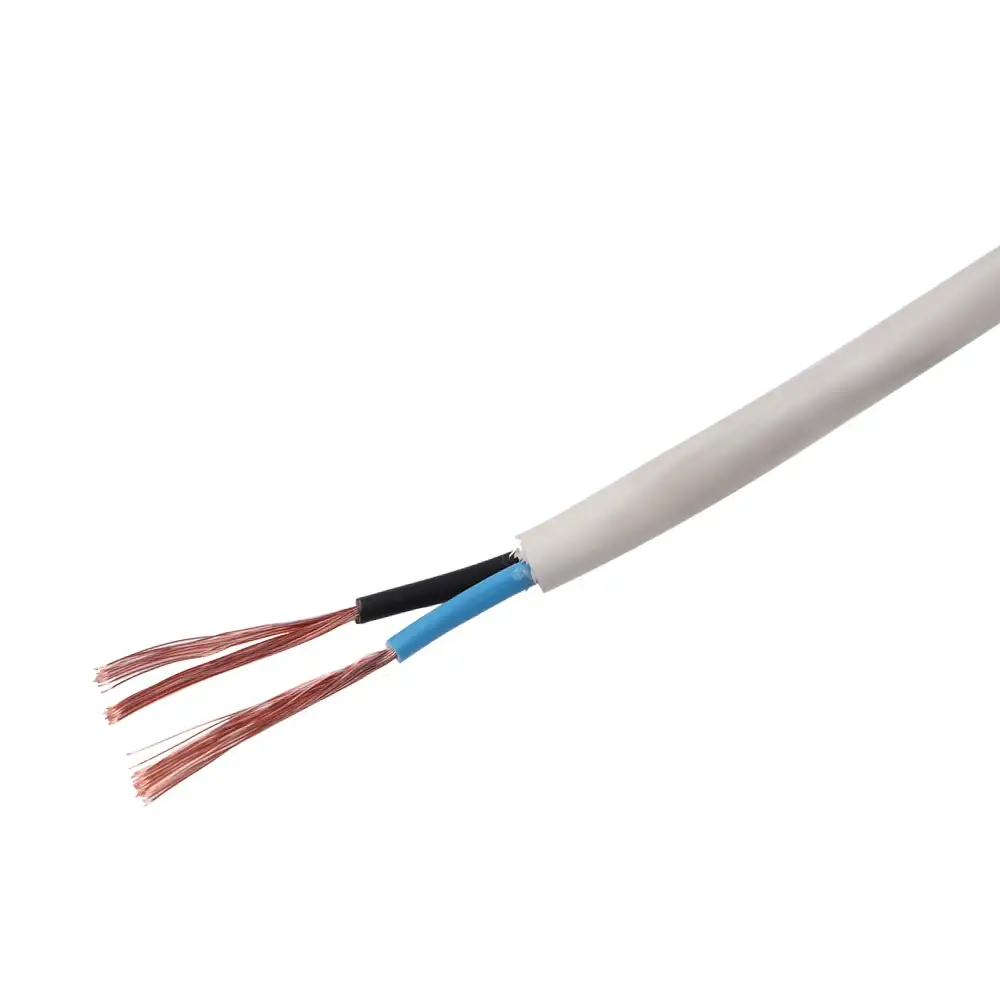 2*1.0mm2 2x0.75mm2 Mis Tel Strand Pvc İzolyasiyalı Rvv Elektrik Kabel 1