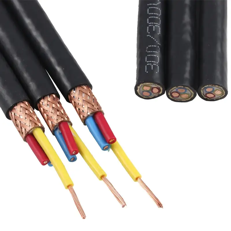 Rvp Mis Alüminium Pvc Alət Kabel 3x1.5 Türkiyə İzolyasiyalı Ekranlı Ekranlı 2.5 Mm Kabel Çevik Cu /pvc 1