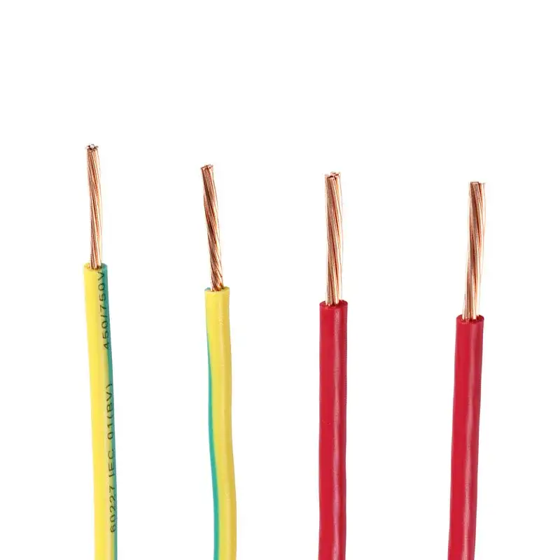 Yeni Dizayn 450/750v İzolyasiyalı Elektrik Gücü Wdz-by Wdz-byj Kabel Naqili 1