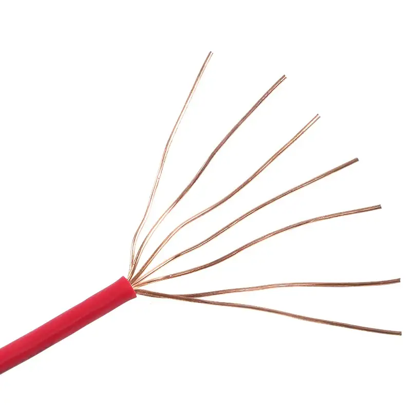 Bvb Factory Outlet 7 Core Stranded Electric House Wiring Cu Conductor Pvc Insulation 450/750 Voltage 1.5mm 2.5mm 4mm 6mm 10mm 1