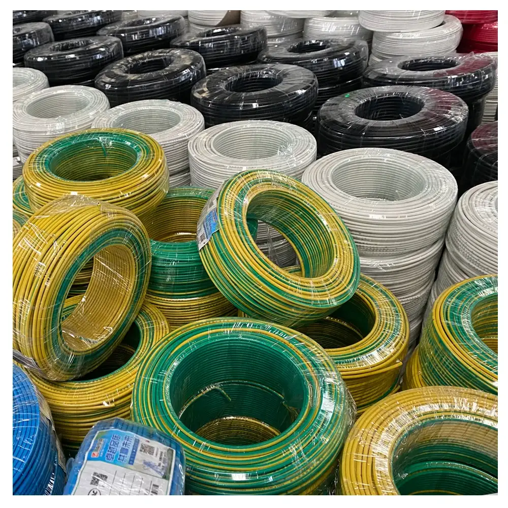 2.5mm 4mm 6mm 16mm 25mm Electric Wire Solid Stranded House Wiring Copper Pvc Wire Turkey 220v 110v 1
