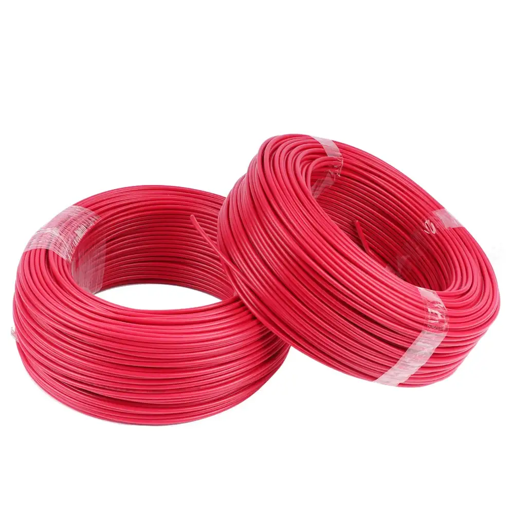 Yüksək Keyfiyyətli Flexible Rv Bv Bvr 300/500v Elektrik Naqili Topdan Satış Pvc Çılpaq Mis Elektrik Naqili 14/2 Tel Elektrik 1