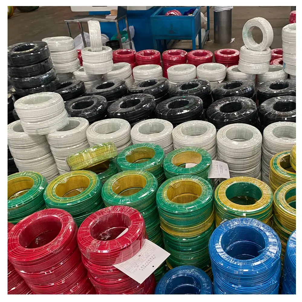 Filo elettrico per cavi Master Batch in PVC resistente ignifugo Zc-bv 1
