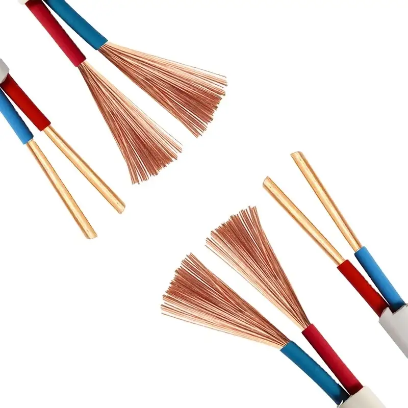 Jiangnan Kabel Fabriki Birbaşa Satış Bvv Mis Keçirici Pvc İzolyasiyalı Pvc Qapaqlı Kabel 300/500v Ev Dekorasiyası üçün Naqil 1