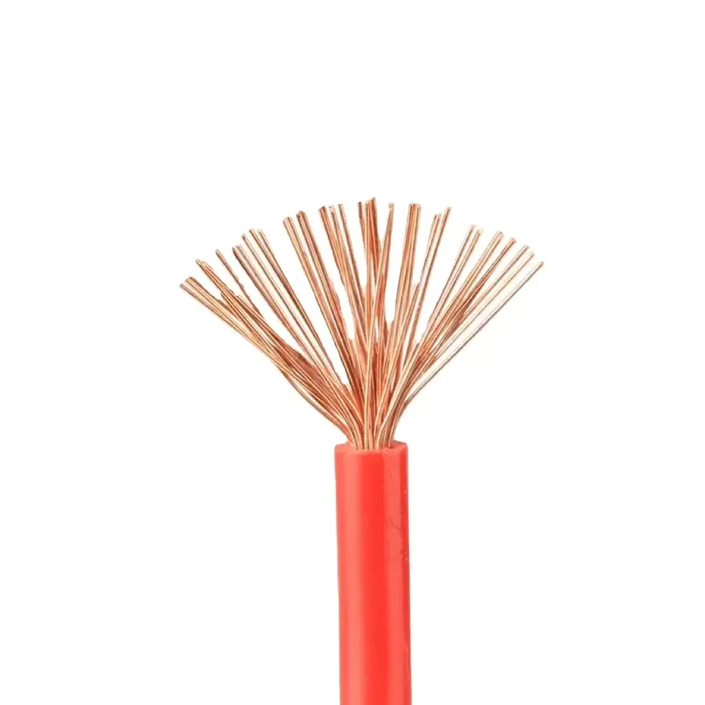 Factory Direct Rv Multi-wire Flexible Wire Equipment Internal Wire Copper Conductor Pvc Insulation 450/750v Voltage High Quality 1