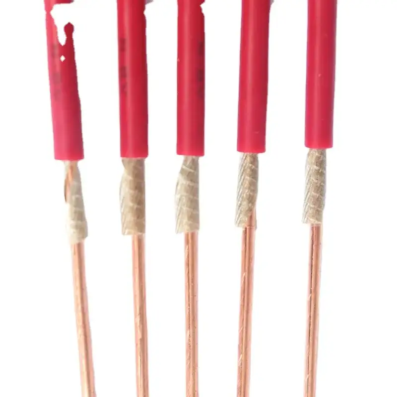 Cavo isolante in PVC nastrato con mica con conduttore in rame solido singolo resistente al fuoco N-bv classificato per 450/750 V 1