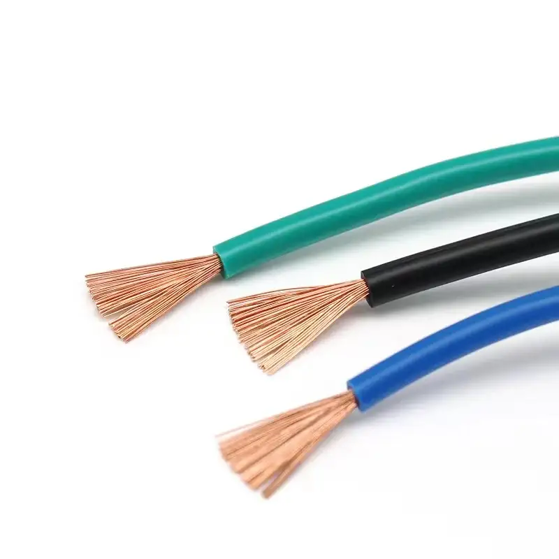 Conduttore flessibile single core Rv Cavo elettrico da 1,5 mm 2,5 mm 4 mm Filo domestico Filo elettrico da 220 Volt Filo elettrico in rame 1