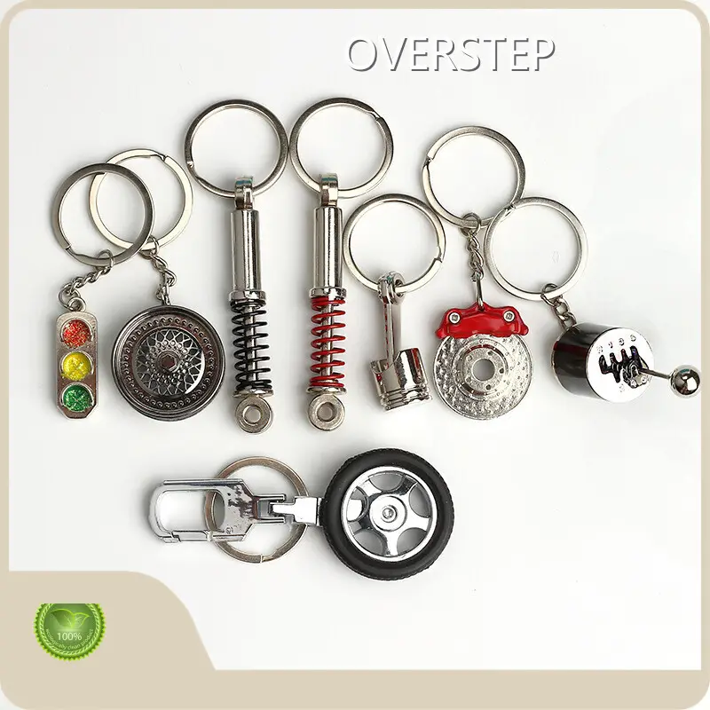 Wholesale Custom Keychains Alloy OVERSTEPbest Supplier 1