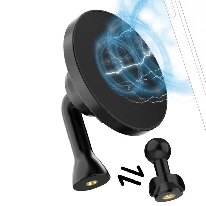 Szsmilin Magsafe support de téléphone 360 ​​rotatif gratuit Clip adaptateur magnétique pour trépied Selfie Stick 1