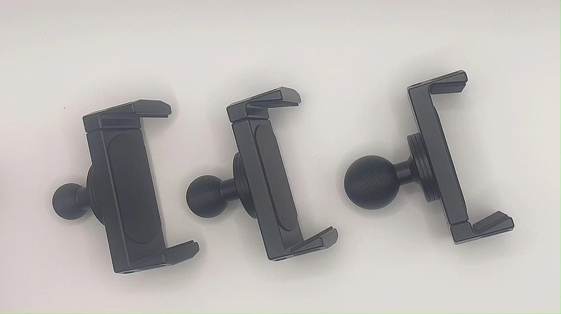 Szsmilin 트럭 전화 홀더 원피스 알루미늄 1 인치 20mm 공 전화 홀더 1