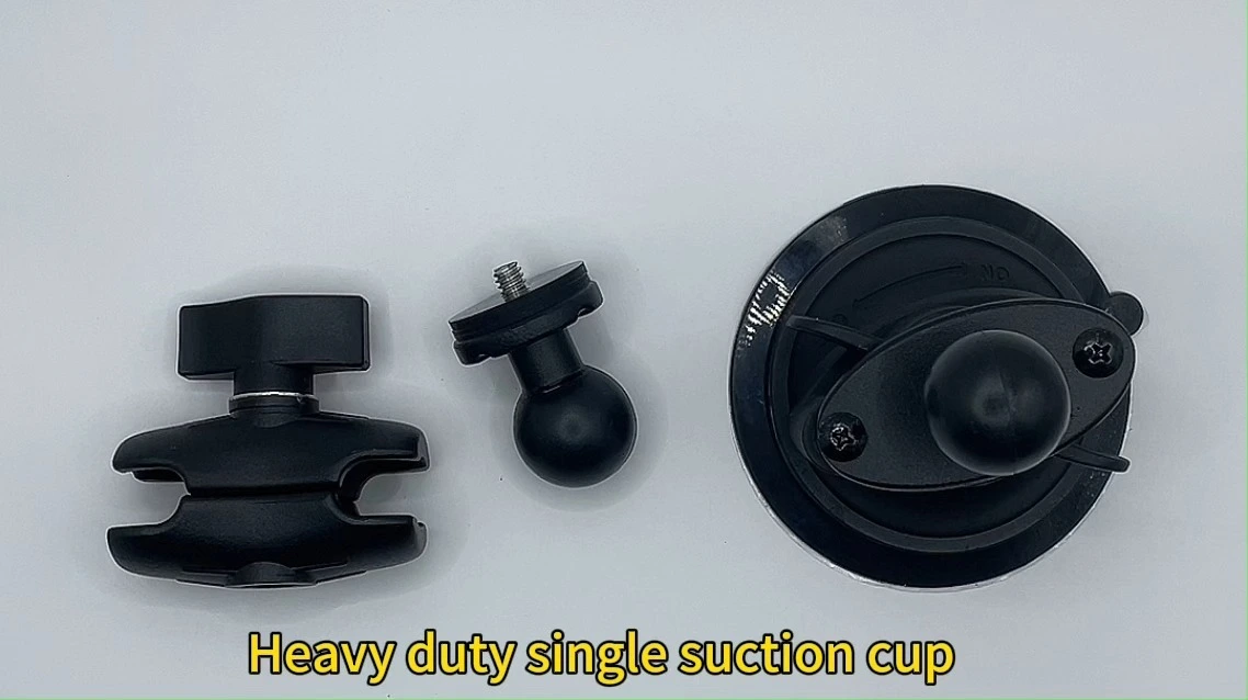 Soporte para teléfono para camión Szsmilin, soporte para cámara con ventosa triple individual y doble 1