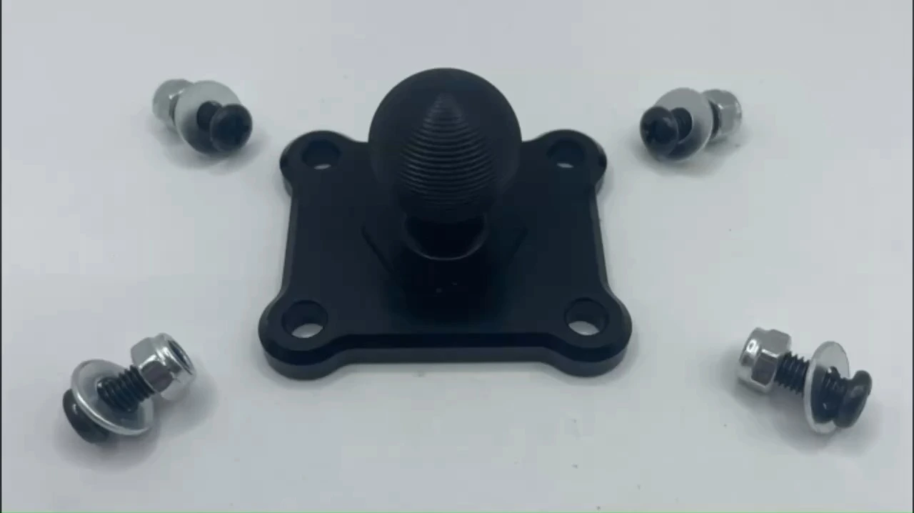 Soporte para teléfono de camión Szsmilin, placa AMPS de bola de aluminio de una pieza de 17mm, 1 pulgada y 20mm 1
