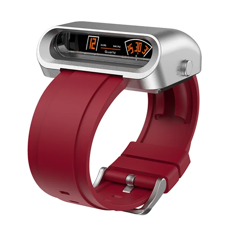 Montre mécanique ODMjump Hour pour collectionneurs de montres, montre à quartz de 43 mm 6