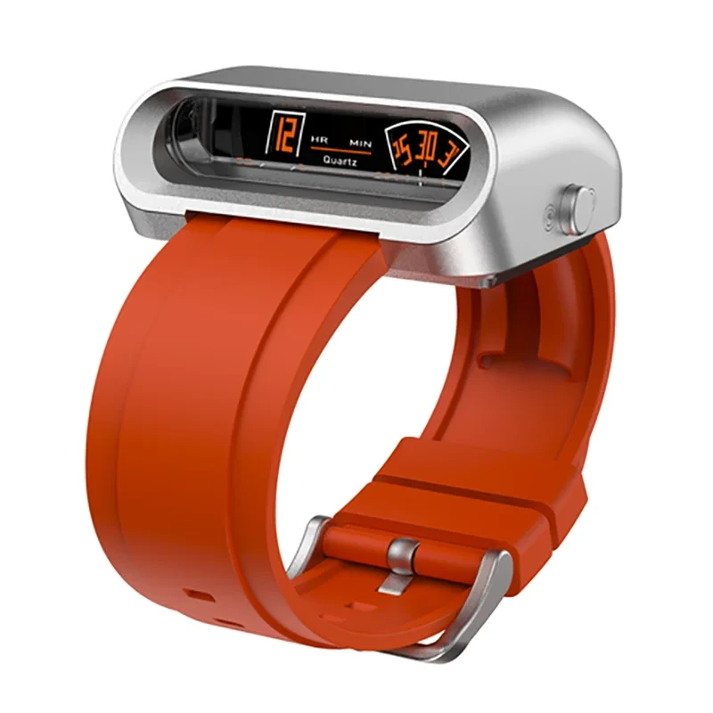 Montre mécanique ODMjump Hour pour collectionneurs de montres, montre à quartz de 43 mm 4