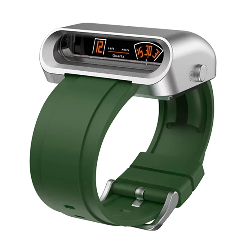 Montre mécanique ODMjump Hour pour collectionneurs de montres, montre à quartz de 43 mm 5