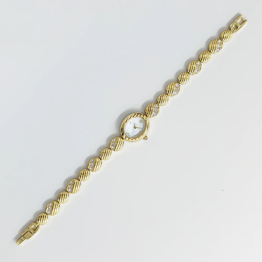 Beimu Pulsera Metal Moda Reloj de Cuarzo Temperamento Mujer Medieval Pequeño Reloj de Oro Vintage Elegante Reloj de Pulsera 5