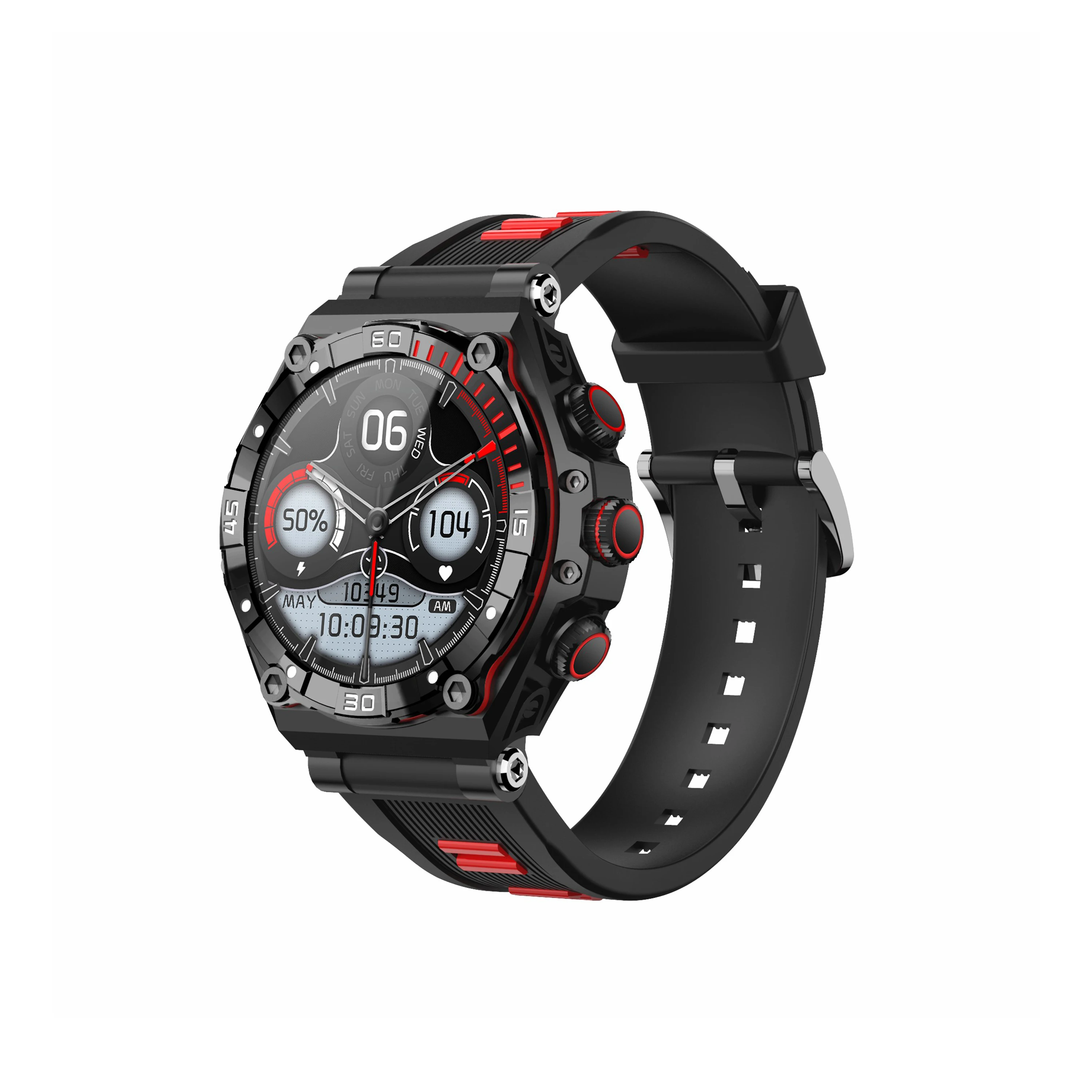Multifunktionale Bluetooth-Smartwatch für den Außenbereich mit großen Sportmodi, modisch 4