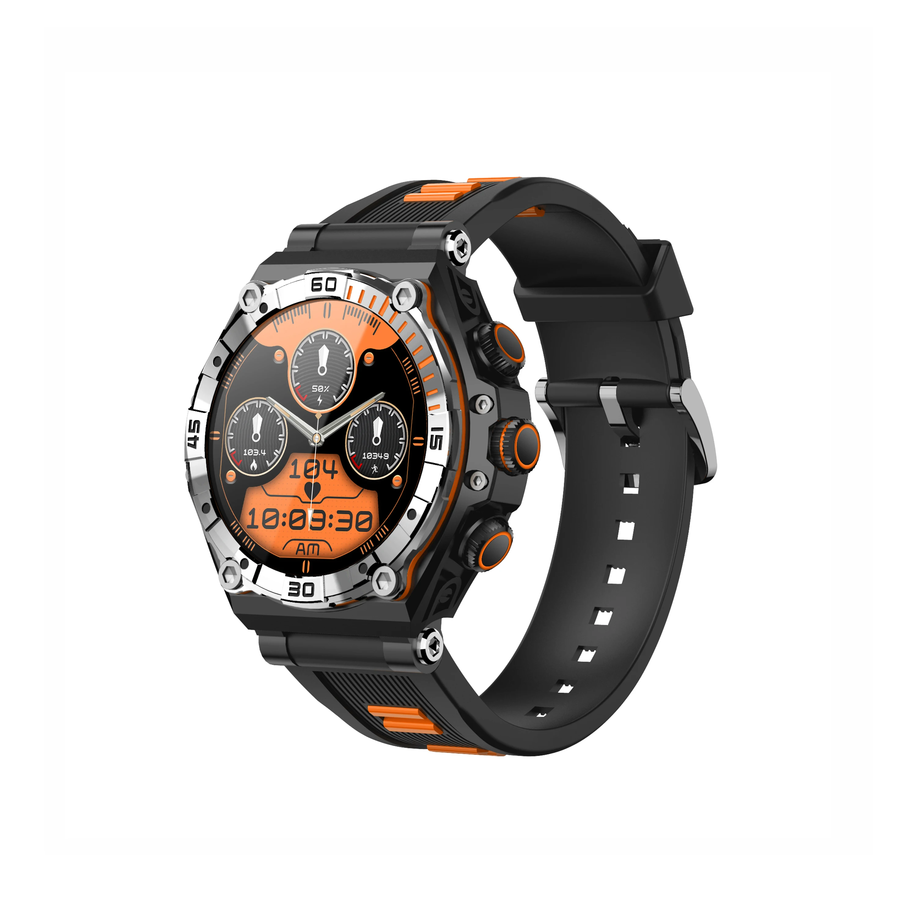 Multifunktionale Bluetooth-Smartwatch für den Außenbereich mit großen Sportmodi, modisch 5