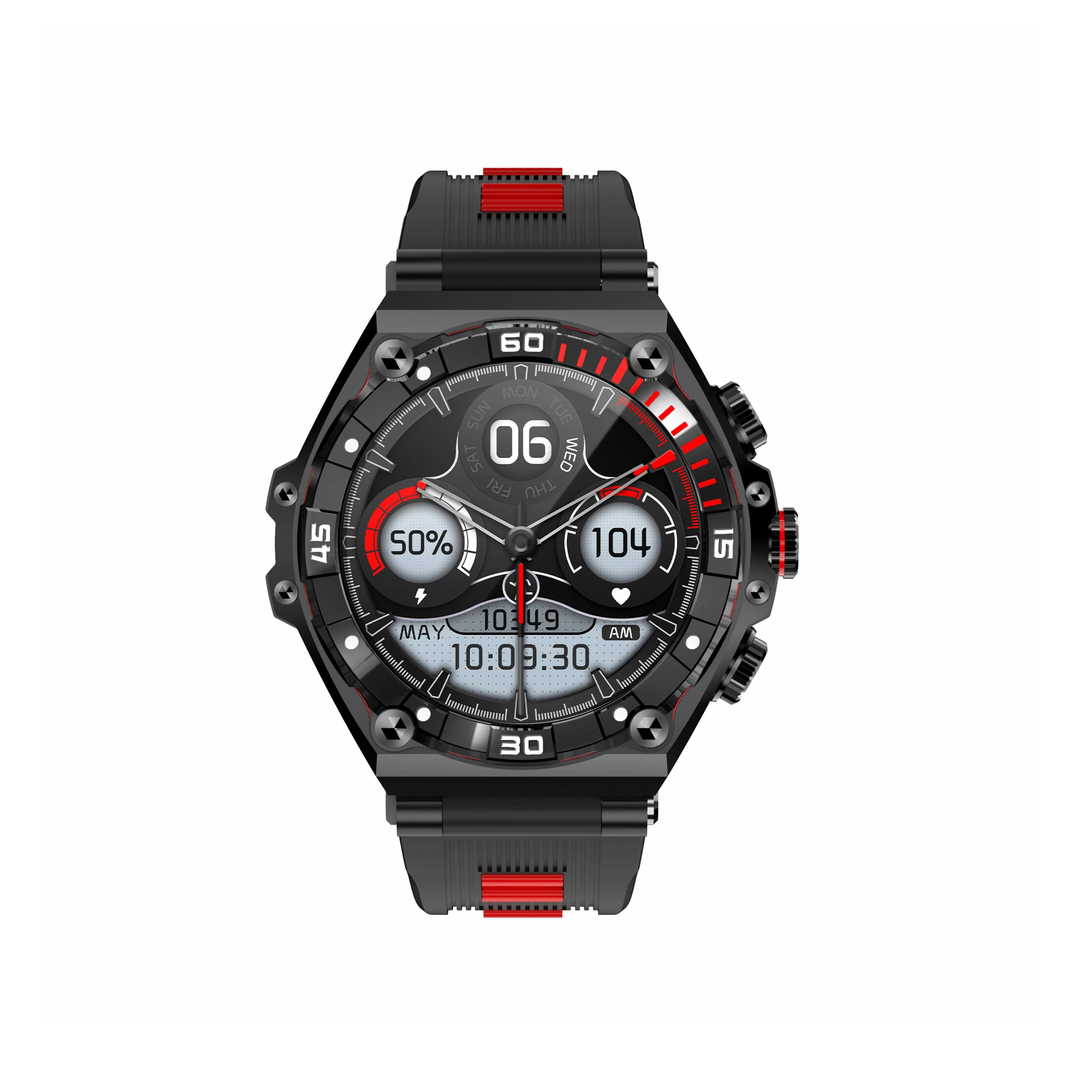 Multifunktionale Bluetooth-Smartwatch für den Außenbereich mit großen Sportmodi, modisch 3
