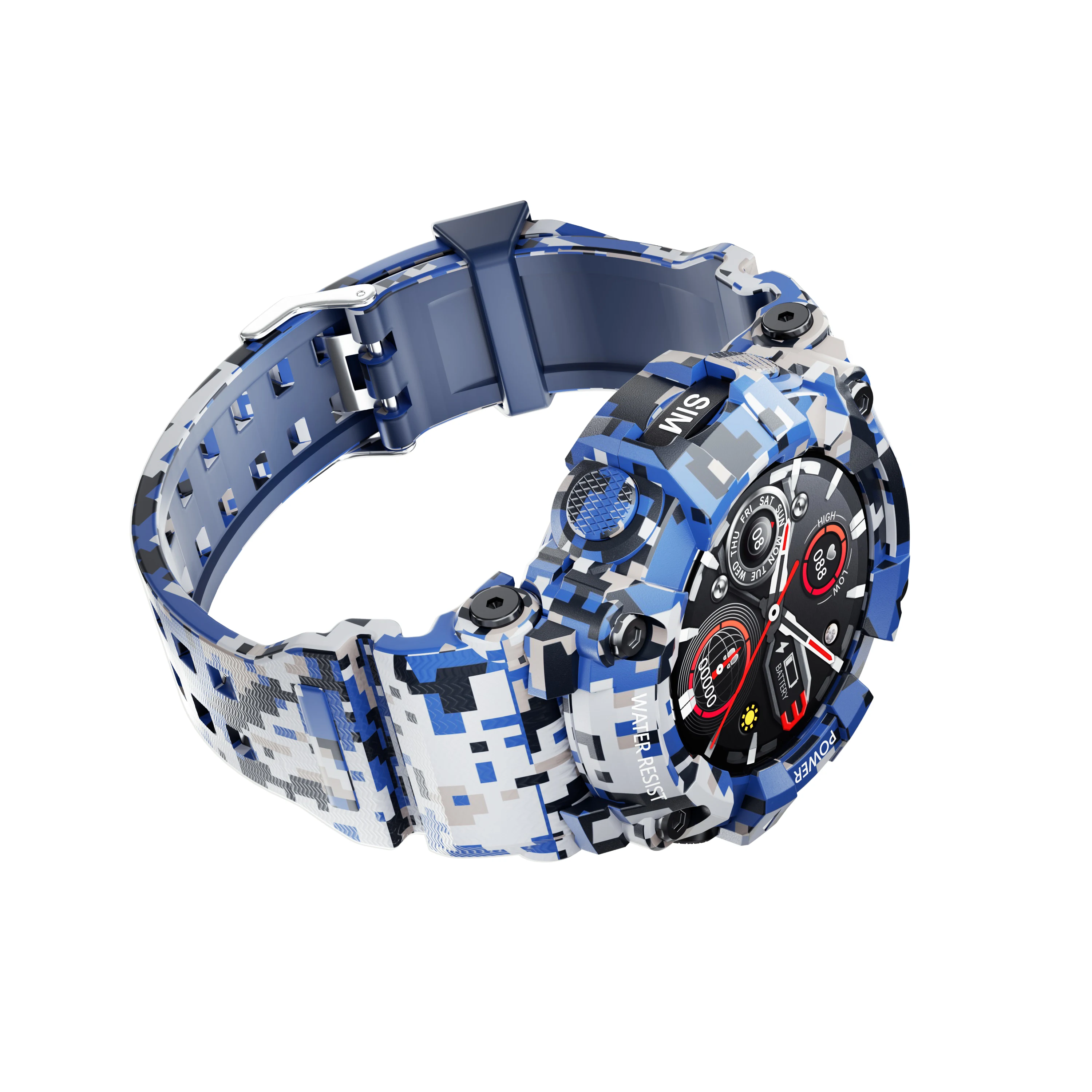 OEM Smart Watch Chiamata telefonica Moda Smartwatch sportivo multifunzionale impermeabile 4