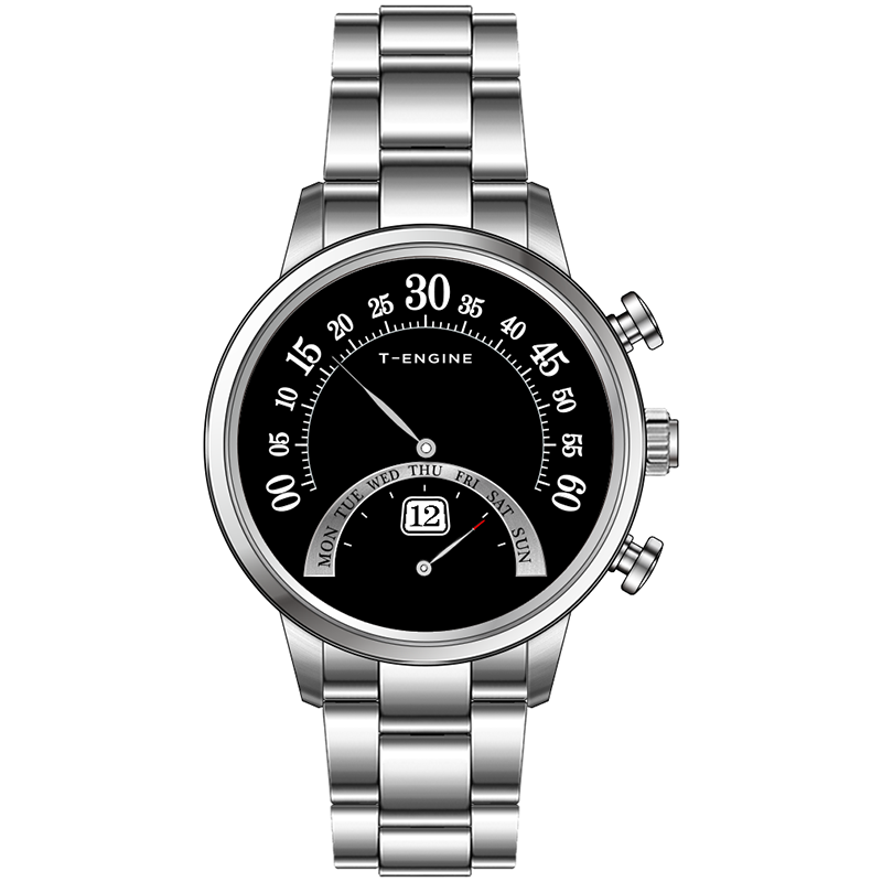 Neuartige mechanische Uhr, hochwertige und modische Sportuhr mit mechanischem Getriebewerk, Quarzuhr, Specialized Movement Watch 4