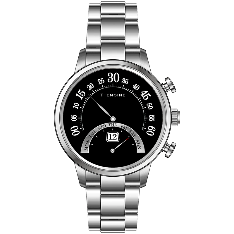 Para colecionadores de relógios Conjunto de relógios Flyback Chronograph Smart + Quartz acessíveis da Nifer Assistir 4