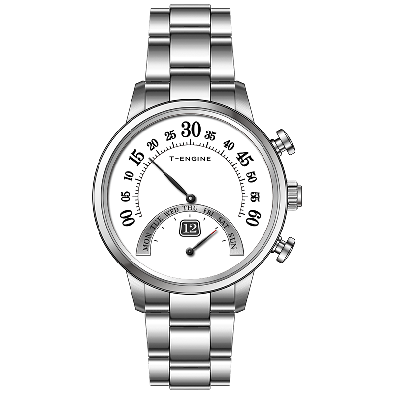 Neuartige mechanische Uhr, hochwertige und modische Sportuhr mit mechanischem Getriebewerk, Quarzuhr, Specialized Movement Watch 3
