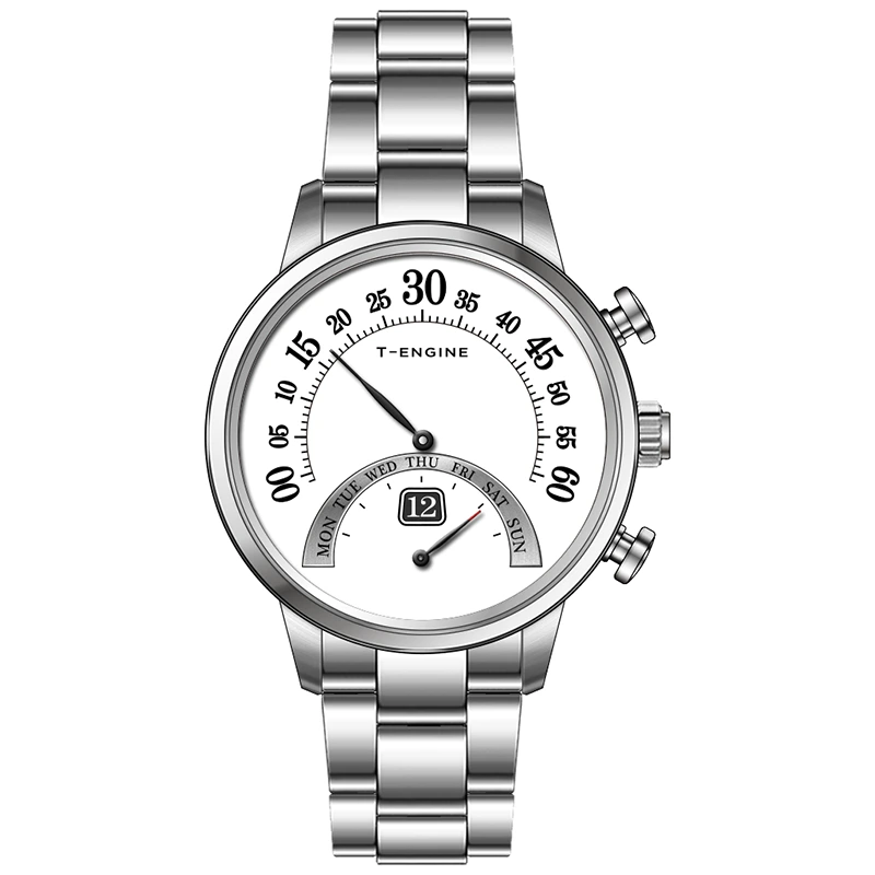 Para colecionadores de relógios Conjunto de relógios Flyback Chronograph Smart + Quartz acessíveis da Nifer Assistir 3