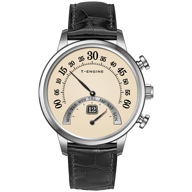 Neuartige mechanische Uhr, hochwertige und modische Sportuhr mit mechanischem Getriebewerk, Quarzuhr, Specialized Movement Watch 2