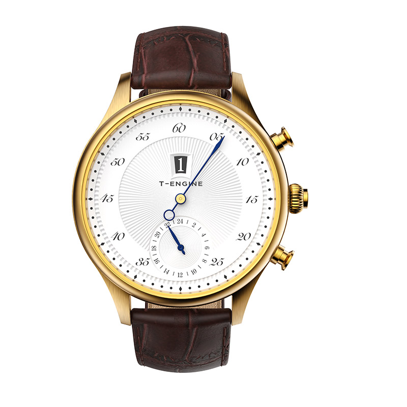 Reloj multifuncional para hombre, nuevo reloj mecánico, reloj de cuarzo con movimiento especializado único 5