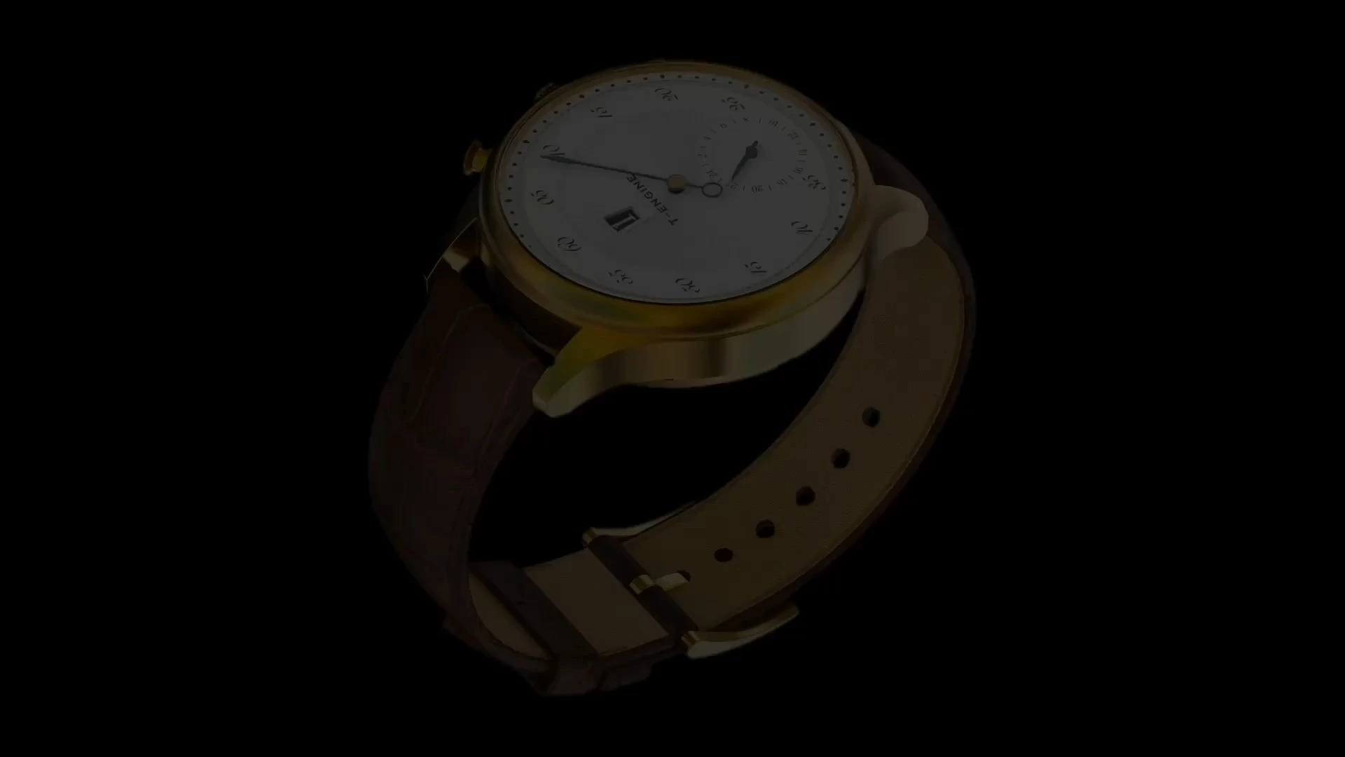 Multifunktionale Herrenuhr. Neuartige mechanische Uhr, einzigartige Specialized Movement-Quarzuhr 1
