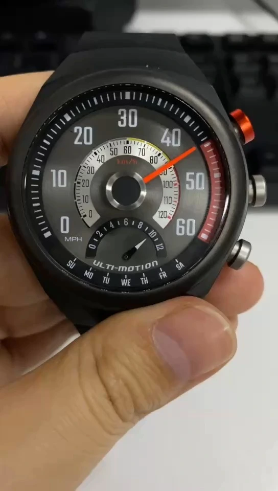 Multifunktionale mechanische Uhr, wasserdicht, Herren-Quarzuhr, einzigartige mechanische Mehrzweckuhr, originelles Design im Großhandel 1