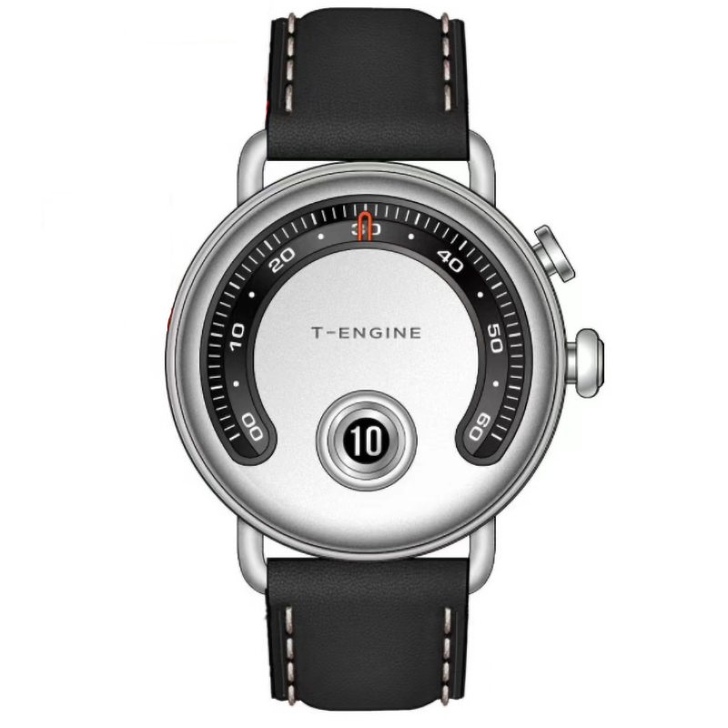 Mechanische Quarzuhr für Herren, multifunktionale Herrenuhr, modische Freizeituhr, neuartige mechanische Uhr für Herren 2