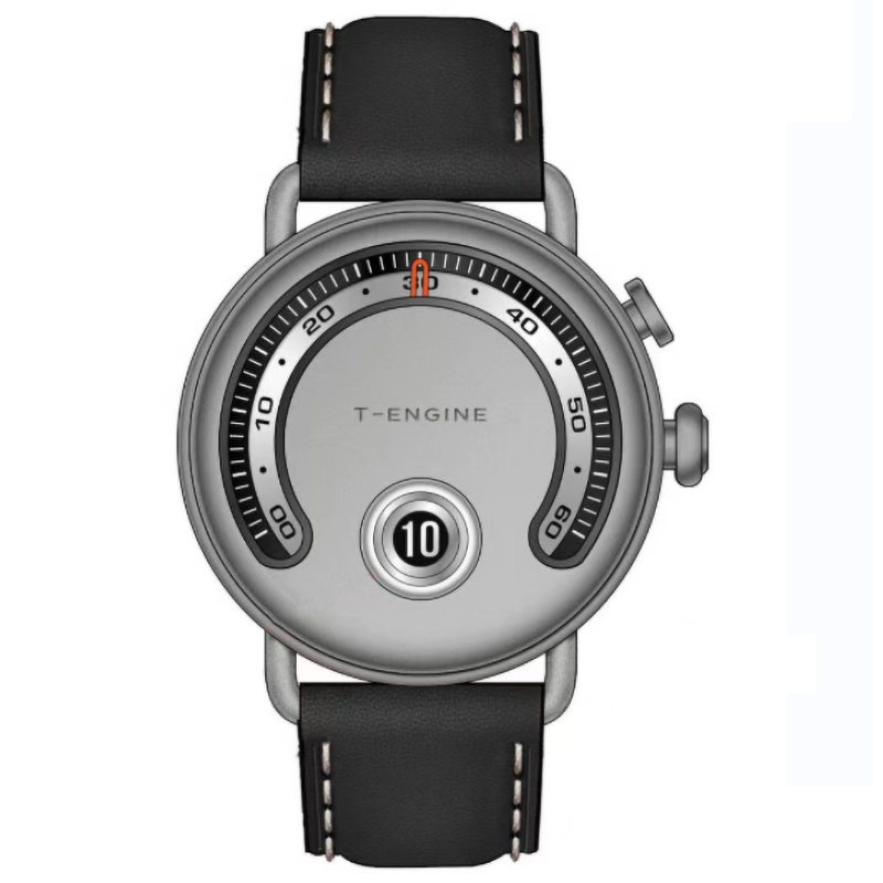 Mechanische Quarzuhr für Herren, multifunktionale Herrenuhr, modische Freizeituhr, neuartige mechanische Uhr für Herren 3