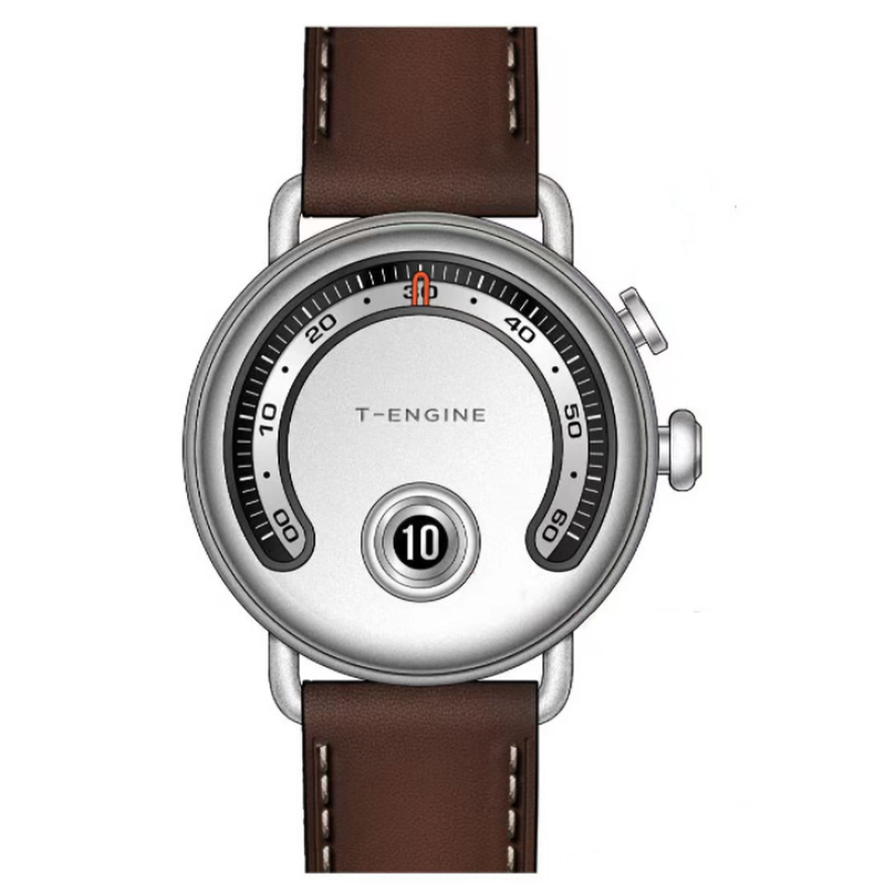Mechanische Quarzuhr für Herren, multifunktionale Herrenuhr, modische Freizeituhr, neuartige mechanische Uhr für Herren 4