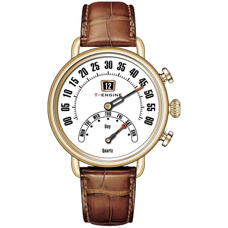 Nouveau chronographe flyback automatique pour les entreprises et les amateurs de montres 2