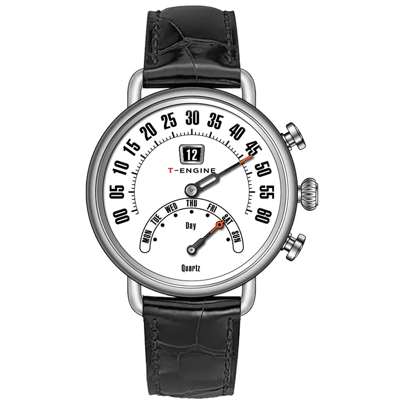 Nouveau chronographe flyback automatique pour les entreprises et les amateurs de montres 3